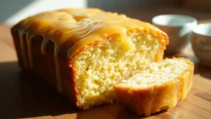 Mary Berry Lemon Drizzle Cake with a golden, crunchy topping and moist texture