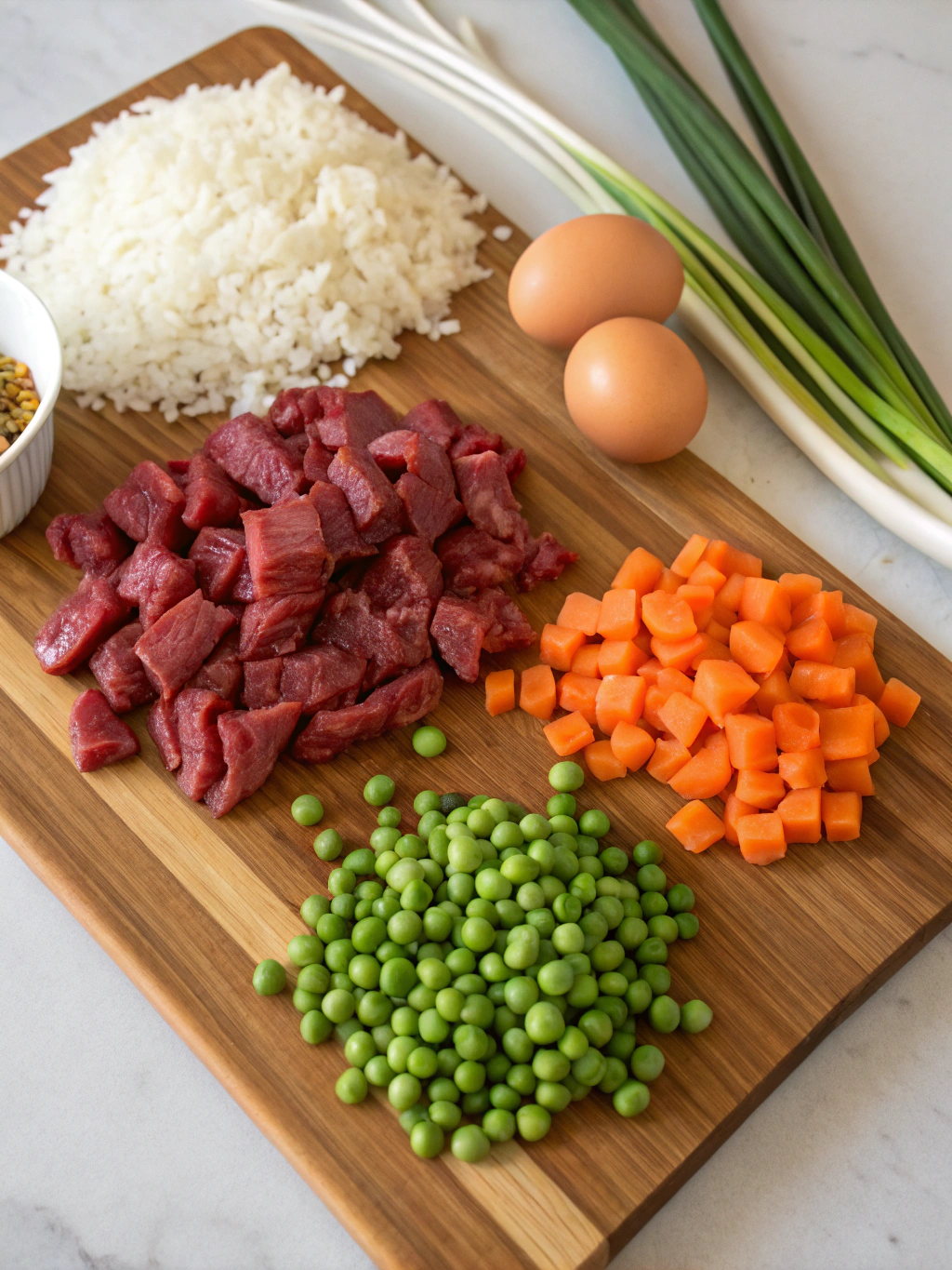 Beef Fried Rice Ingredients