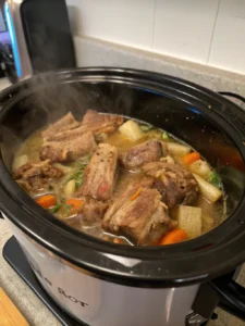 neck bones crock pot