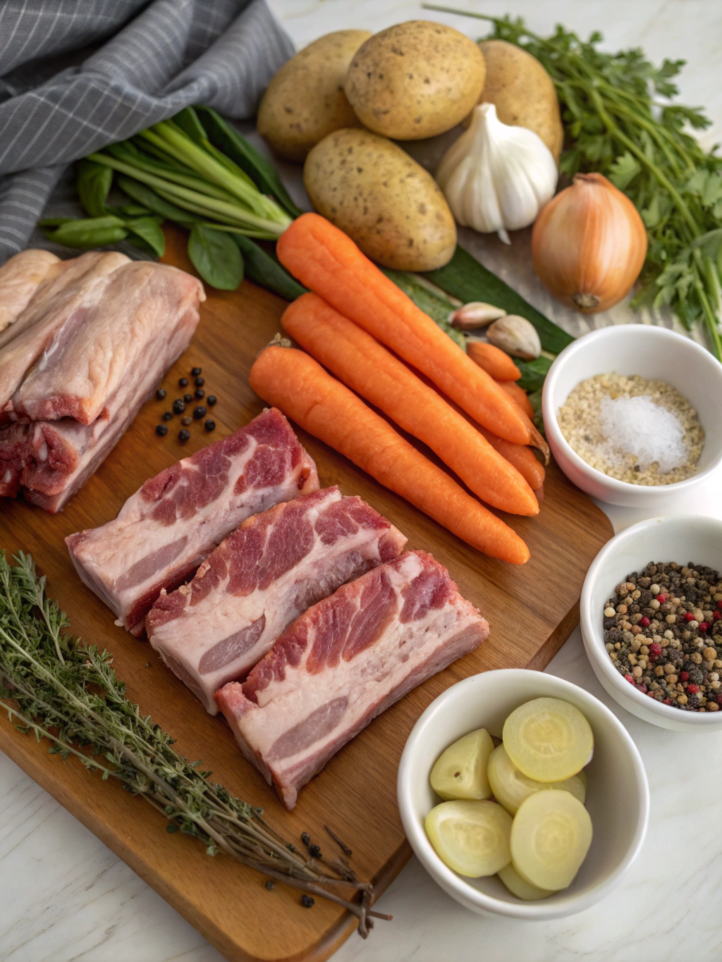 Neck Bones Crock Pot Ingredients