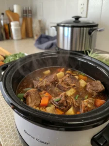 slow cooker neck bones