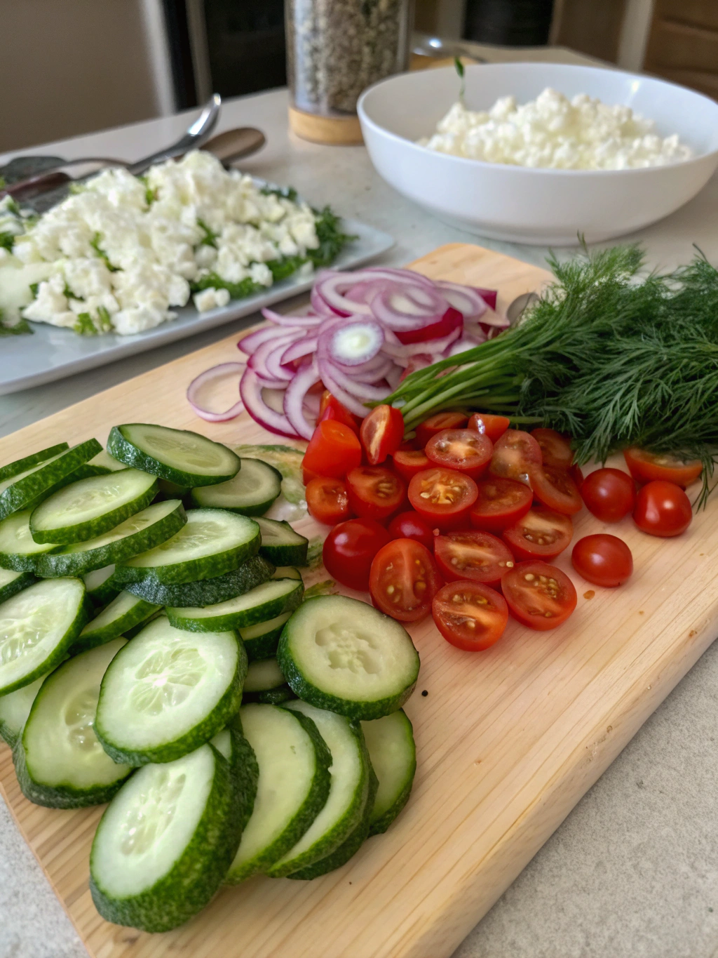 Cucumber Salad Ingredients